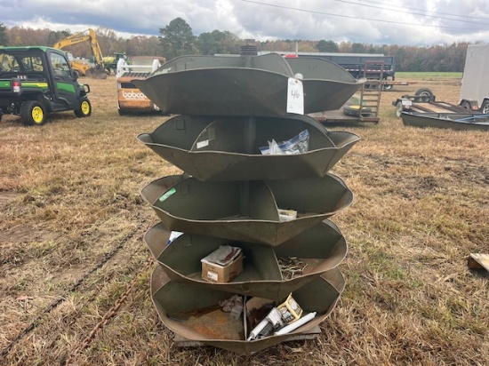 LAZY SUSAN WITH CONTENTS