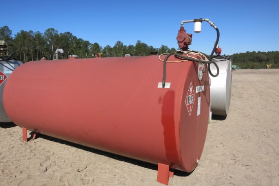 2500 GAL FUEL TANK W/ 115V PUMP