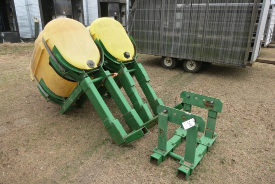 REDDICK 150-GAL SADDKE TANKS (FIT JD 7810 MFWD)