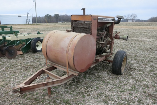 IH 6 CYL DSL POWER UNIT, BERKELEY BZ-172JOBM, 5"X5" PUMP, 1534 HRS