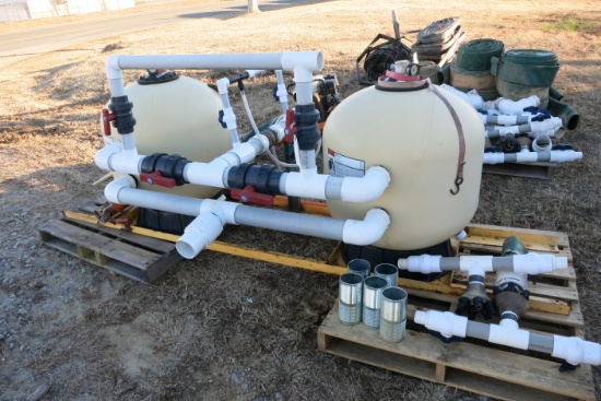 TRITON II SAND FILTER AND PUMP