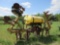 KBH 8-ROW NITROGEN APPLICATOR, 3PT, 300 GAL, VERTICAL FOLD, JOHN BLUE PUMP, 46