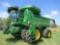 JD S770 COMBINE, 4X4, DUALS, LEATHER INTERIOR, CONTOUR MASTER, SN:810184