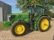 JD 6155R, CAB, MFWD, DSL, POWERQUAD TRANS W/ E RANGE, LEFT HAND REVERSER, 3 SETS REMOTES,