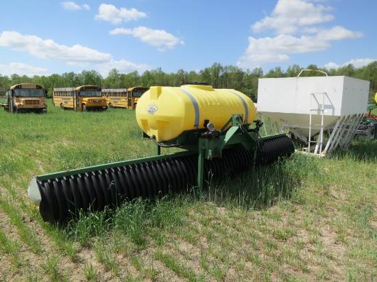 SHEPPARD 300-GAL 16' HOODED SPRAYER, 3PT HYD PUMP