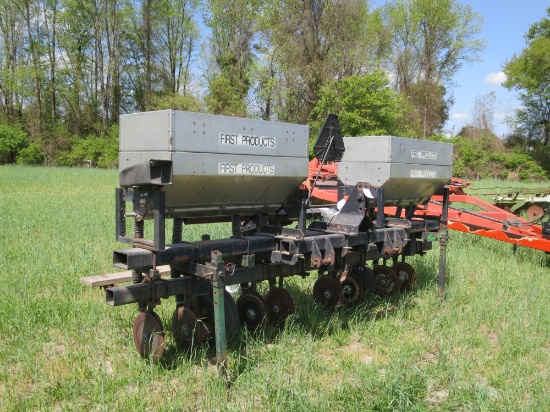 FIRST PRODUCTS 4-ROW FERTILIZER APPLICATOR, 38"