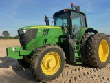 JD 6175M, CAB, MFWD, DUALS, POWERQUAD TRANS W/ E RANGE, LEFT HAND REVERSER, LOADER JOYSTICK,
