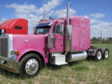 1997 PETERBILT, SLEEPER, 550 CAT DSL ENG, 8SPD TRANS, 997K MILES