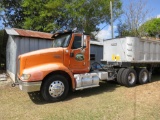 2000 IH ROAD TRACTOR, DAY CAB, C-12 CAT DSL ENG, WETLINE, 10SPD EATON FULLER, 675K MILES