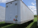 1987 GREAT DANE 48' VAN TRAILER, ROLL UP DOOR