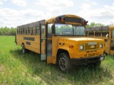 1987 CHEVROLET BUS W/ 24' DRAG BELT BODY, DSL, AUTO TRANS, AIR BRAKES