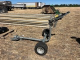 KOMET TWIN 101 GUN CART, CAM LOCK HOOK UP