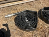 4” HOSE, 100’, CAMLOCK X WADE RAIN FITTINGS