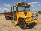 1987 FORD BUS WITH 28’ GRANVILLE BODY, AIR BRAKES, AUTO TRANS