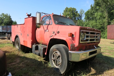 1986 GMC Service Truck-Not Running-Title
