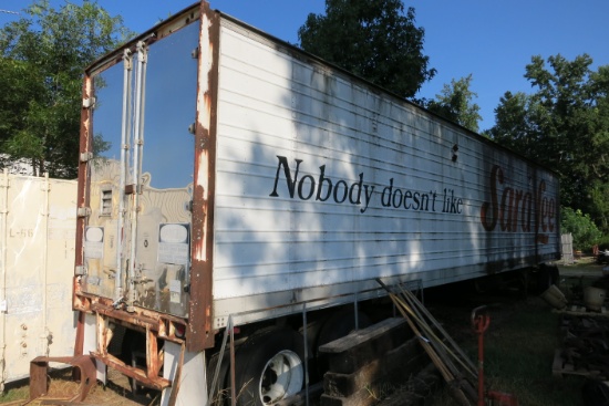 Storage Van Trailer With Dolly