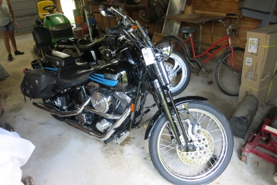 1996 Harley Davidson Badboy Motorcycle 16,939 Miles Sn:1hd1bpl13ty022154 (Garage Kept)