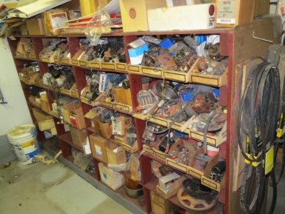 Shelves W/ Contents