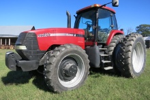 CASE IH MX255 MAGNUM, MFWD, CAB, DSL, DUALS, POWERSHIFT TRANSMISSION, 5 REMOTES, QUICK HITCH, WEIGHT