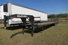 2022 APPALACHIAN 40' GOOSENECK TRAILER, DUAL TANDEM, DOVE TAIL