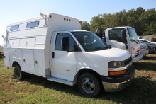 2009 CHEVROLET UTILITY VAN, DURAMAX DSL ENG, AUTO TRANS, 232K MILES