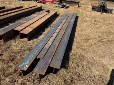 8” I-Beam 12' To 15' Long, 4x$