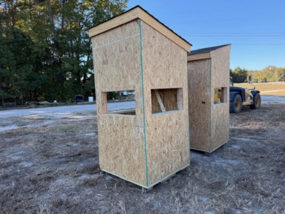 Deer Box Stand, Built By Bunn High School, 100% Proceeds Go Back To High School