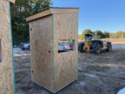 Deer Box Stand, Built By Bunn High School, 100% Proceeds Go Back To High School