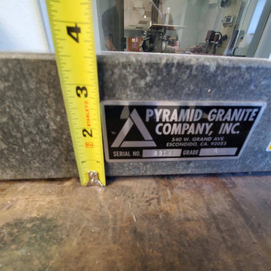 Pyramid Granite Grade A 18"x12"x 3.5"