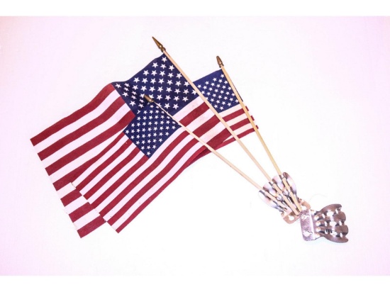 American Flag Holder Display