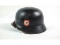 WWII Nazi Waffen SS Double Decal Helmet