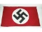 German WWII Political Swastika Banner Rally Flag