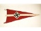 WWII Nazi Large Hitler Youth Pennant