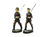 2 Elastolin German Figures