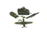 4 German Plastic Models