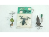 Lot of Frog Fishing Lures