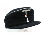 Nazi M43 Black Panzer Officer's Hat