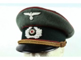 Nazi NCO Visor Cap