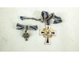 Two WWII Nazi Mother's Crosses