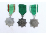 3 Nazi Merit Ribbons Eastern People's