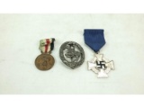 WWII Nazi Medal Grouping 25 Year Service Medal