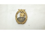 WWII Nazi Auxiliary Cruiser Badge