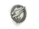 WWII Nazi Luftwaffe Paratrooper Badge