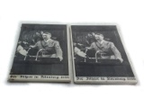 2 WWII Nazi Hitler Pocket Mirrors