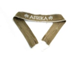 WWII Nazi Tropical Cuff Title Afrika Campaign