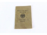 WWII German Der Reich Reispass