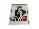 I Want You for U.S. Army Recruiting Poster