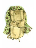 WWII US MC Backpack with Poncho