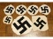 Small Grouping of WWII Swastika Insignia
