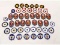 U.S. WWII Army Patches, 45 Count